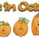 DUE in OCTOBER, pumpkins , -- MATERNITY shirt, (small to x Large)