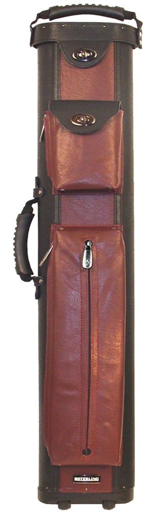 Ultra-Leather 4x8 BlackWine Rolling Case