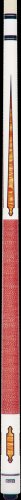 Blaze Model VR-1OE Orange Pool Cue