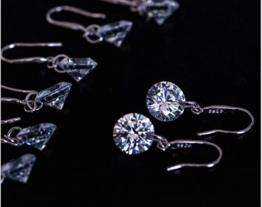 Crystal Jewelry Sets,Luxury Naked Crystal Earring & Necklace Sets