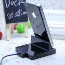 Mobile Phone Dock Charger iphone 4 4G iphone4 4S Dock station Desk ipad 23 ipad3