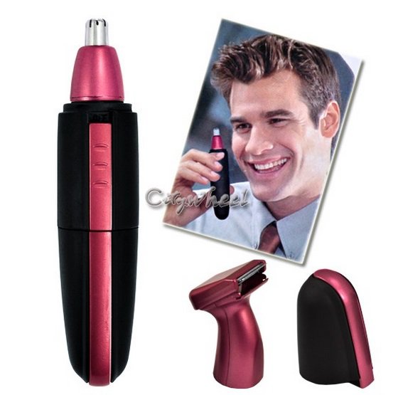 Handsome Men Body Nose Nasal Ears Eyebrow Facial Hair Clipper Trimmer Shave