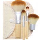 4Pcs Professional Foundation Make up Bamboo Brushes Kabuki Makeup Brush Cosmetic
