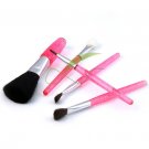 Professional Art Make up Brushes Natural Hair Kit with 5 Pcs