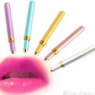 5PCS Portable Retractable Lip Eyeliner Brushes Makeup Cosmetic Gloss Lipstick