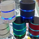 Mini Bluetooth Speaker Speakers Hi Fi Music Player With Three Rings of Light Micro
