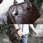Orignal Leather Men Women Leather Holdall Travel Gym Duffle Sports Bag