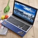15.6 inch laptop computer Atom N2600 4G RAM 640G HDD DVD-RW WIFI Bluetooth HDMI Webcam