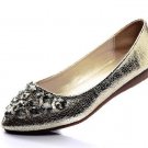 New Ladies Flats Shoes Nubuck Leather Flock Women Shoes Femine
