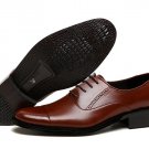 Men's black shoes business formal dress shoe lacing Boot