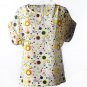 Women Chiffon Blouse Batwing Sleeve Shirt Top Outwear