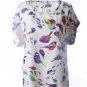 Women Blouse Short Batwing Sleeve Style Shirt Top