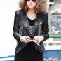 women Punk spike studded shrug shoulder Jacket Blazer