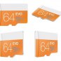 New micro sd card 64gb class10 memory storage flash card 64gb EVO micro sd Card