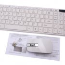 2.4G Wireless Metal Laptop/PC Keyboard +Mouse Keypad Set