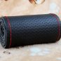 Universal Anti-slip BreathablePU Leather DIY Car Steering Wheel Cover Case