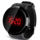 New Waterproof LED Touch Screen Day Date Silicone Digital Watches