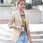 Women Slim Coat Long Sleeve female Outerwear Casual Jackets coat