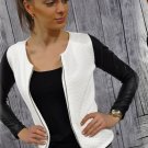 Colors Fashion New Slim Ladies Women Suit Coat Jacket Zip Blazer Medium size