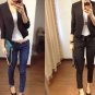 Women Autumn Style Office Blazer Fashion Design Coat Large Size