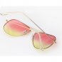 Classic Frog Mirror Gradient Unisex Sunglasses