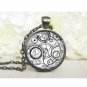 Blue Colour Glow Fashion Pendants and Necklace