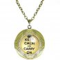 Delicate Vintage Style Antique Bronze Necklace Pendants