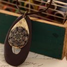 Women Leather Necklace Vintage Jewellery Pendants