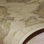 Vintage World Map Home Decoration Detailed Antique Poster