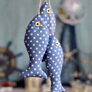 Mediterranean fishes home Decoration wall ornaments Pieces