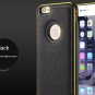 Stylish Leather and Metalic Cover Cases For iPhone 5 5S 6 4.7" Plus
