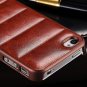 Hard Case And Cover For iPhone 4 4s 4g PU Leather back Cover
