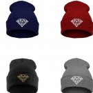 Unisex With Diamond Pattern Beanies Hats Head Cap