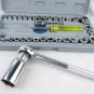 40 PCS SOCKET SET & Screwdriver Bit Torx Ratchet Driver Case Tool Kit