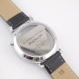 Men Leather Strap Stainless Wrist Watch Sport Analog Quartz Watches