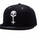 Cool Hip Hop Caps Embroidery Cross skull Hats+Cap