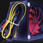 Desktop Power 550W power supply rated 400W main computer chassis with graphics power mute