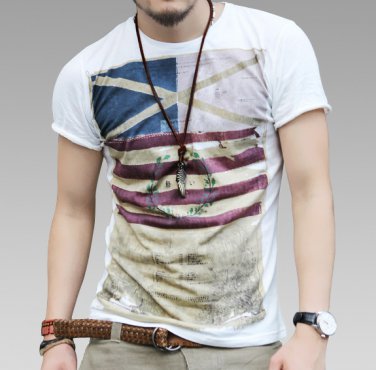 Men Summer Tops Tees Short Sleeve t shirt