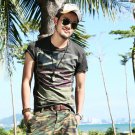 Men's Fashion round neck T-shirt Tops