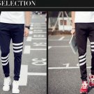 Free Shipping Men Jogger Pants Comfortable Cotton Patchwork