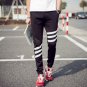 Free Shipping Men Jogger Pants Comfortable Cotton Patchwork