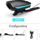 Free Shipping Bicycle Bell USB Charging Bike Horn Light Headlight