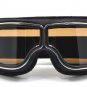 Free Shipping Vintage Universal Foldable Silver Frame Motorcycle Goggles