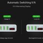 Free Shipping USB 15W 3Ports+LED Display Portable Extreme Fast