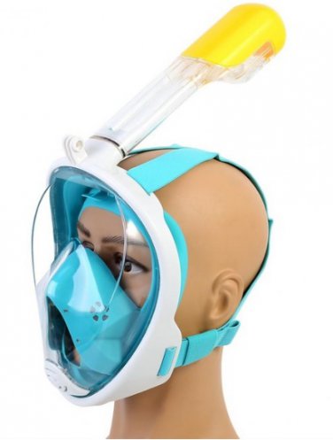 Free shipping Adult Swimming Mask Full Protection With Lense + Breathe Set 2018