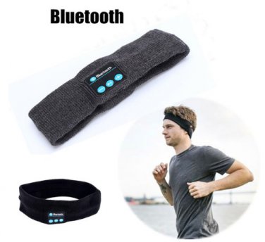 Free shipping Wireless Bluetooth Headphone Sleep Headband Hat 2018