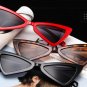 Free shipping Triangle cat eye Women Wear Sunglasses 2018
