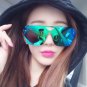 free ship Reflective Simese Women Luxury Wear Sunglasses 2018