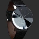 free ship Faux Leather Analog Quartz Wrist Watch 2018