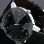 free ship Faux Leather Analog Quartz Wrist Watch 2018